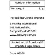 SIMPLY ORGANIC Oregano - Go Vita Burwood
