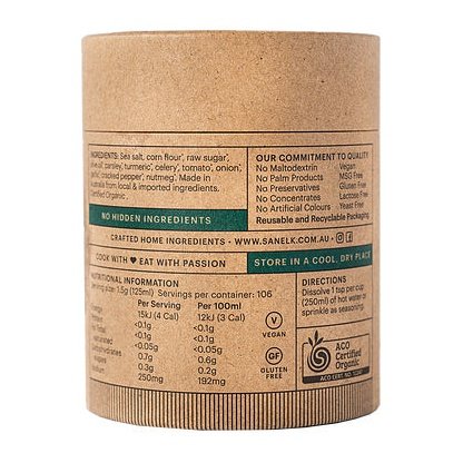 SAN ELK Vegetable Stock 160G - Go Vita Burwood