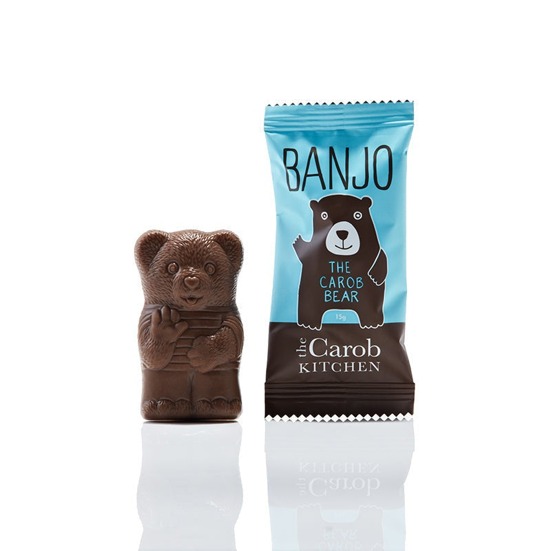 THE CAROB KITCHEN Carob Bear 15G - Go Vita Burwood