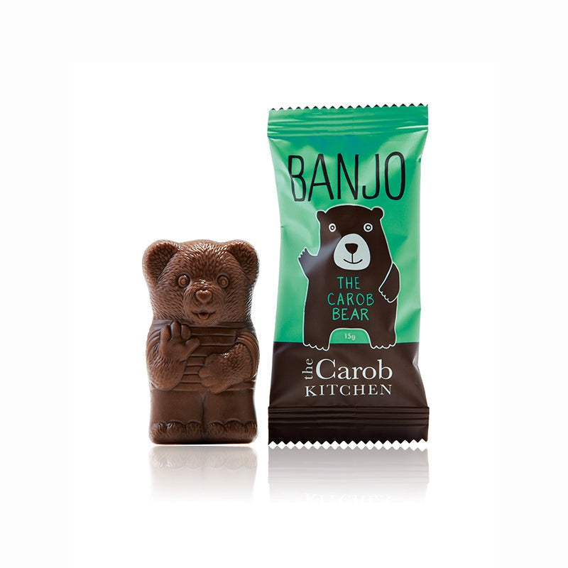 THE CAROB KITCHEN Carob Mint Bear 15G - Go Vita Burwood
