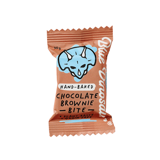BLUE DINOSAUR Choc Brownie Bite 30g - Go Vita Burwood