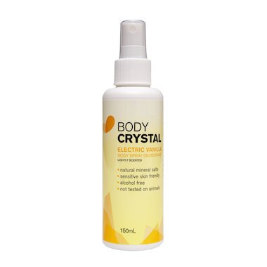 BODY CRYSTAL Body Crystal Electric Vanilla Spray 125mL - Go Vita Burwood