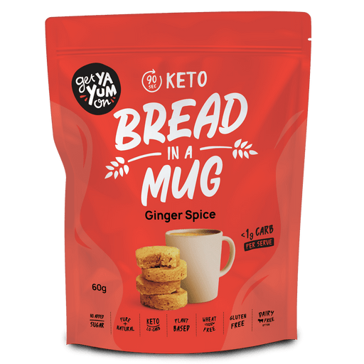 GET YA YUM ON Bread In A Mug Ginger Spice - Go Vita Burwood