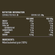 LOTUS Buckwheat Flour Organic 500g - Go Vita Burwood