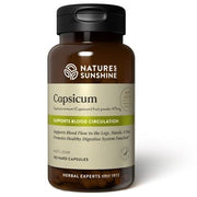 NATURE'S SUNSHINE Capsicum 100 Capsules - Go Vita Burwood