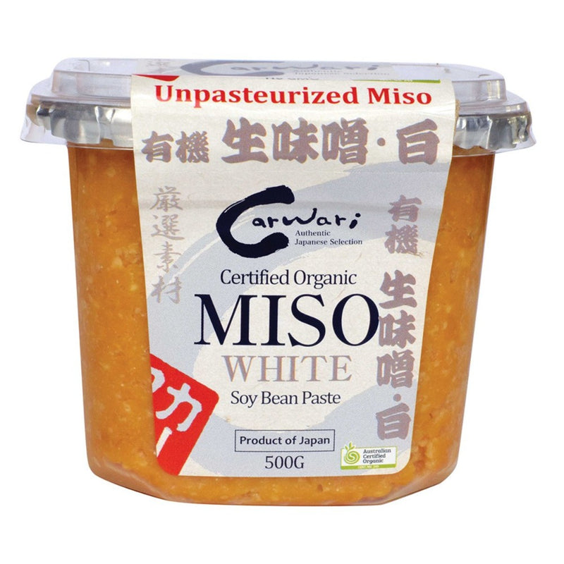 CARWARI Organic Miso Paste White 500g - Go Vita Burwood