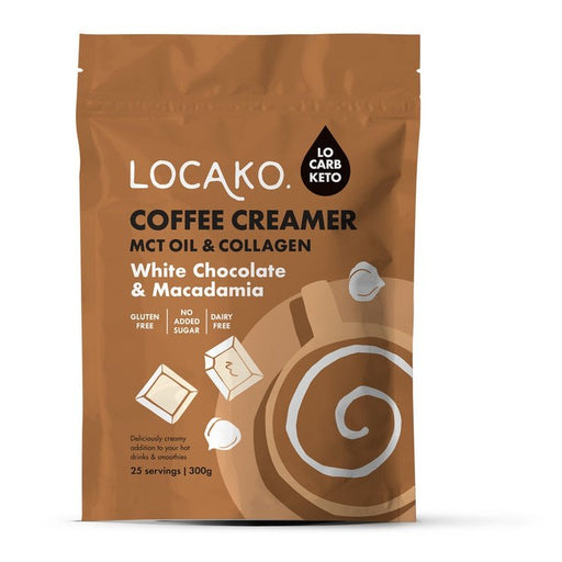 LOCAKO Coffee Cream Whitechoc 300G - Go Vita Burwood