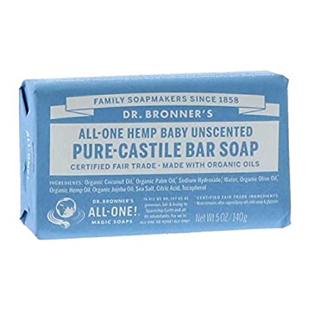 DR BRONNER'S Soap Bar 140gm - Go Vita Burwood