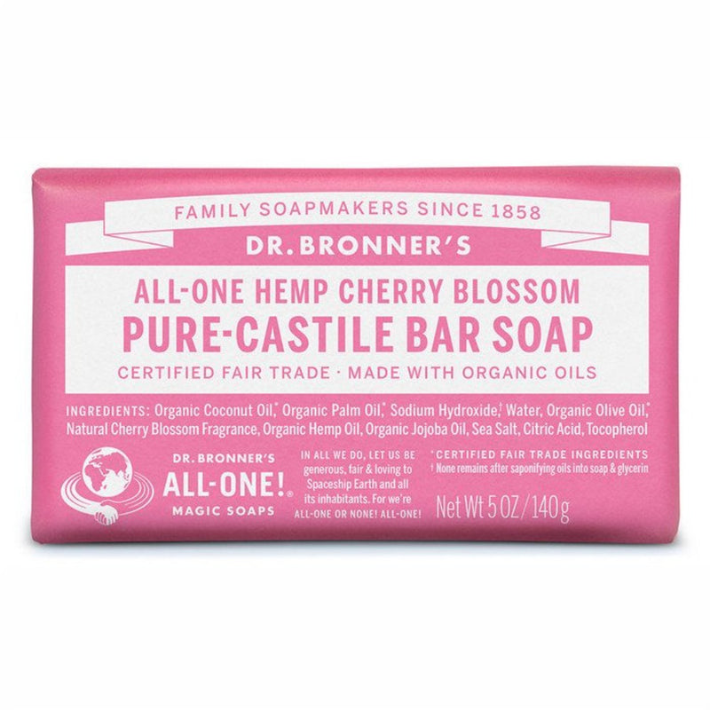 DR BRONNER'S Soap Bar 140gm - Go Vita Burwood
