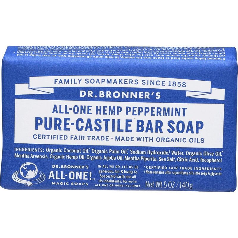 DR BRONNER'S Soap Bar 140gm - Go Vita Burwood