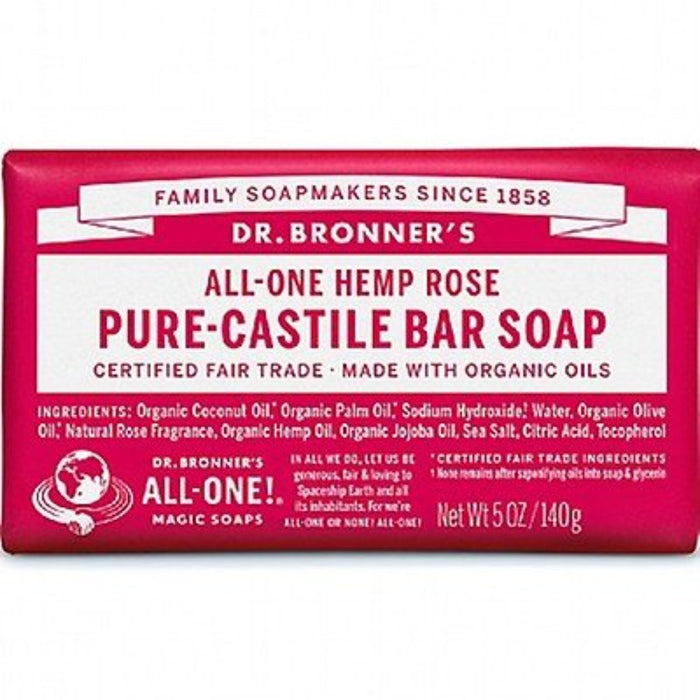 DR BRONNER'S Soap Bar 140gm - Go Vita Burwood