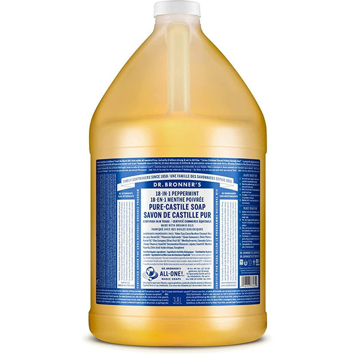 Dr. Bronners Pure Castile Liquid Soap 3.8 litre