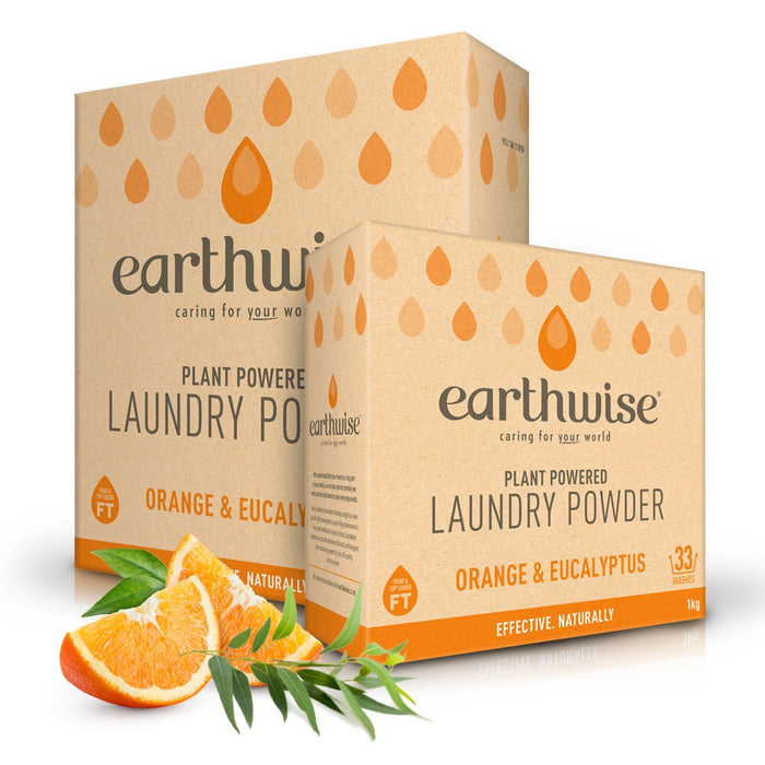 EARTHWISE Laundry Pwd Orange - Go Vita Burwood