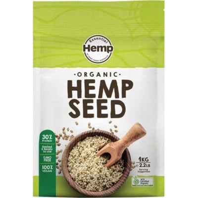 ESSENTIAL HEMP Organic Hemp Seeds Hulled - Go Vita Burwood
