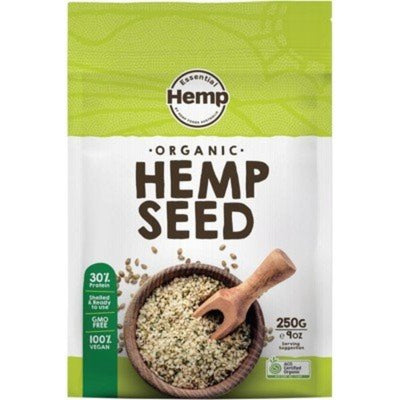 ESSENTIAL HEMP Organic Hemp Seeds Hulled - Go Vita Burwood
