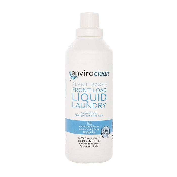 ENVIROCLEAN Plant Based Liquid Laundry Front Load 1L - Go Vita Burwood