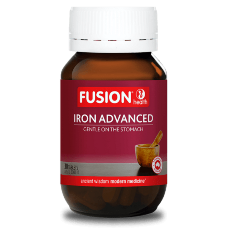 FUSION HEALTH Iron Advanced 30T - Go Vita Burwood