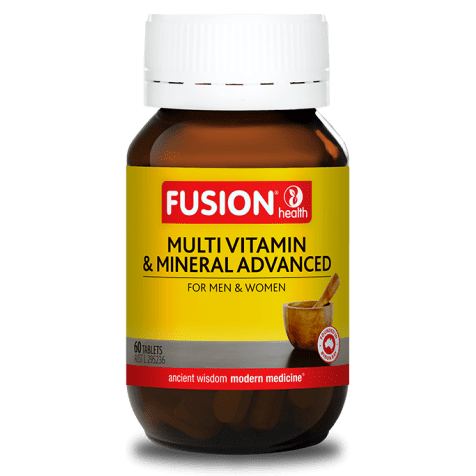 FUSION HEALTH Multi Vitamin & Mineral Advanced - Go Vita Burwood