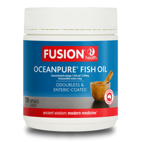 FUSION HEALTH OceanPure Fish Oil - Go Vita Burwood