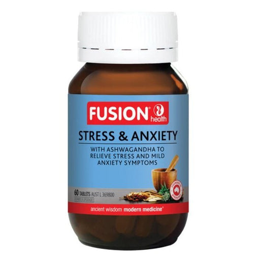 FUSION HEALTH Stress and Anxiety Vitamins FUSION HEALTH 60 caps 