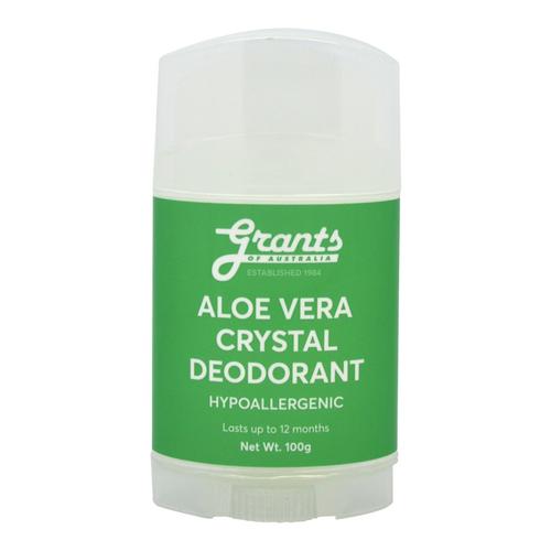 GRANTS OF AUSTRALIA Crystal Deodorant Natural 100g - Go Vita Burwood
