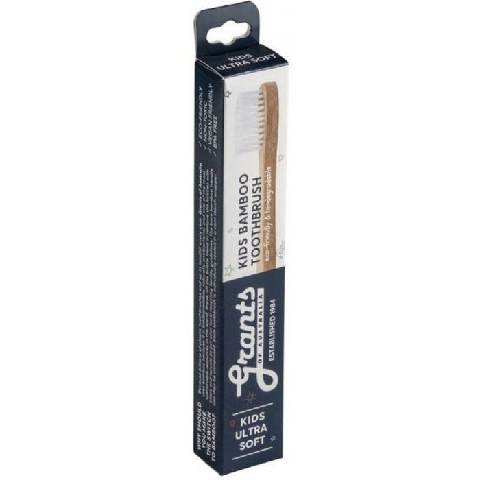 GRANTS OF AUSTRALIA Kids Bamboo Toothbursh - Go Vita Burwood