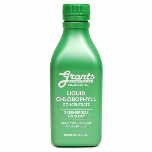 GRANTS OF AUSTRALIA Liquid Chlorophyll 500ml - Go Vita Burwood