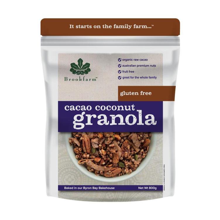 BROOKFARM GF Granola 800g - Go Vita Burwood