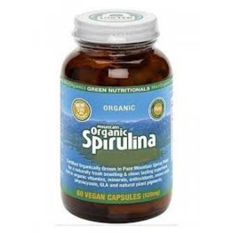 GREEN NUTRITIONALS Mountain Organic Spirulina - Go Vita Burwood