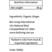 SIMPLY ORGANIC Ground Ginger - Go Vita Burwood
