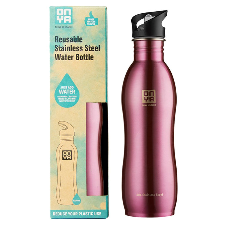 H2ONYA Stainless Steel Bottle - Go Vita Burwood