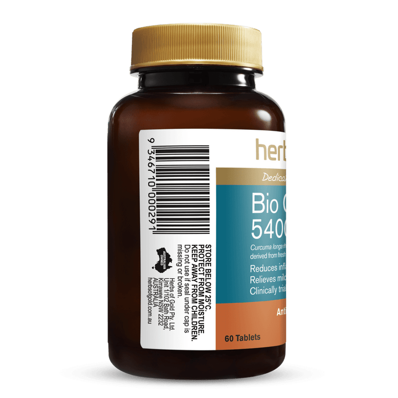 HERBS OF GOLD Bio Curcumin 5400 - Go Vita Burwood