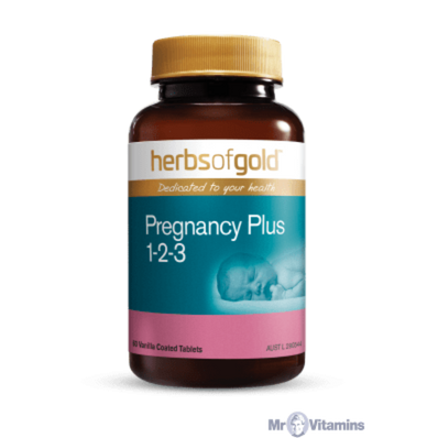 HERBS OF GOLD Pregnancy Plus 1-2-3 60t - Go Vita Burwood