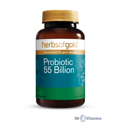 HERBS OF GOLD Probiotic 55 Billion - Go Vita Burwood