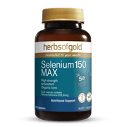 HERBS OF GOLD Selenium 150 MAX 60 Caps - Go Vita Burwood