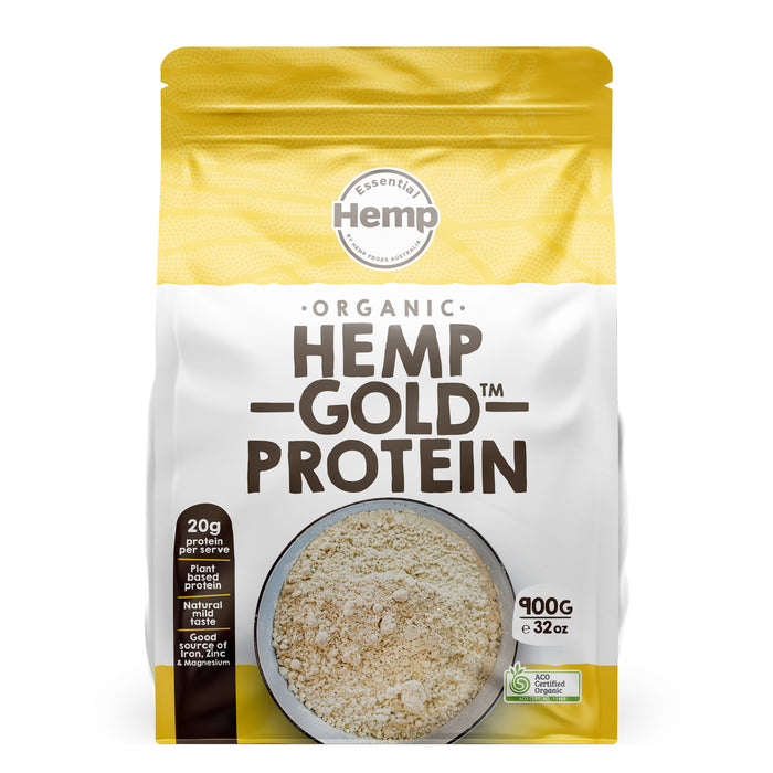 HEMP FOODS AUSTRALIA Hemp Gold Protein 900G - Go Vita Burwood
