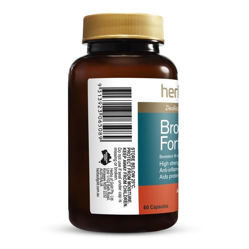 HERBS OF GOLD Bromelain Forte 60t - Go Vita Burwood