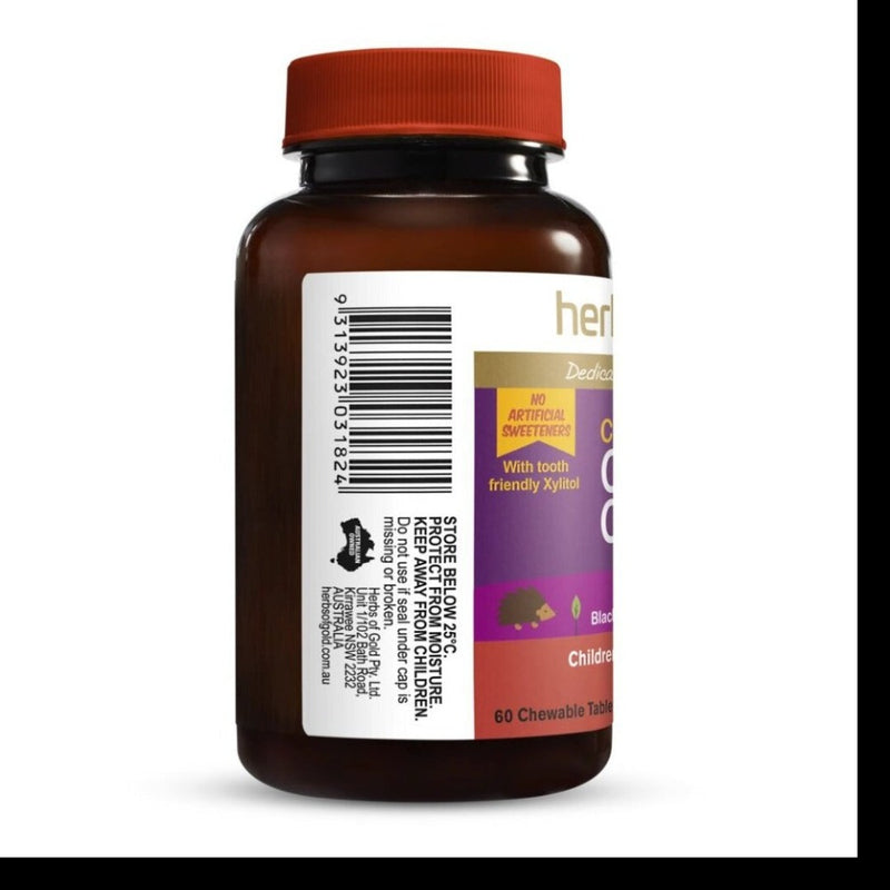 HERBS OF GOLD CHILDREN'S CALM CARE 60 - Go Vita Burwood