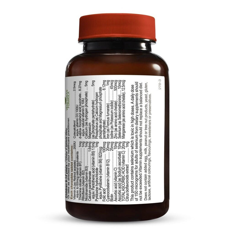 HERBS OF GOLD CHILDRENS MULTI CARE 60t - Go Vita Burwood