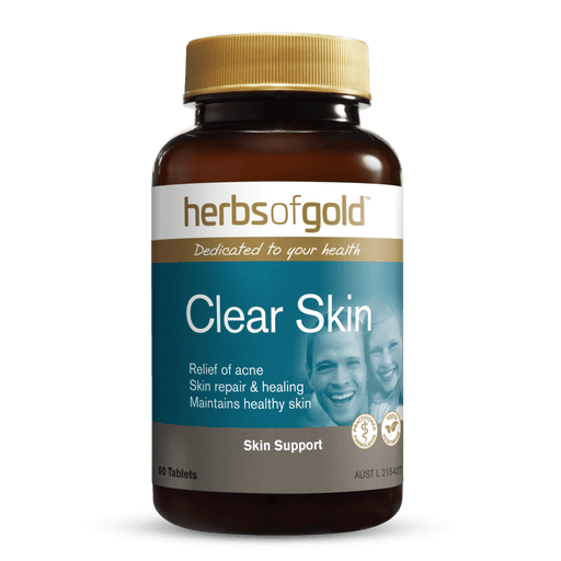 HERBS OF GOLD Clear Skin 60t - Go Vita Burwood