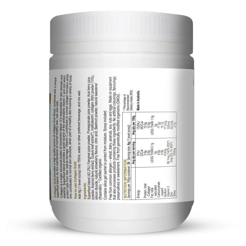 HERBS OF GOLD Collagen Gold 180gm - Go Vita Burwood