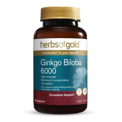 HERBS OF GOLD Ginkgo Biloba - Go Vita Burwood
