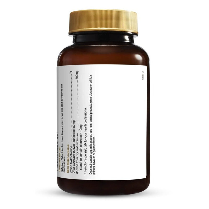 HERBS OF GOLD LYSINE 1000 + OLIVE LEAF 100t - Go Vita Burwood