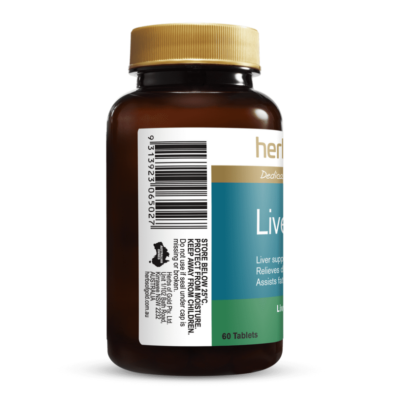 HERBS OF GOLD Liver Care 60t - Go Vita Burwood