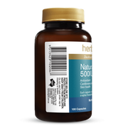 HERBS OF GOLD Natural Vitamin E 500IU 100c - Go Vita Burwood