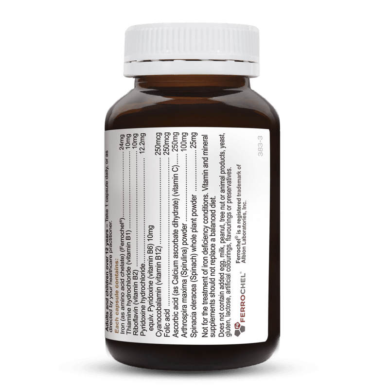 HERBS OF GOLD ORG IRON MAX 30vc - Go Vita Burwood