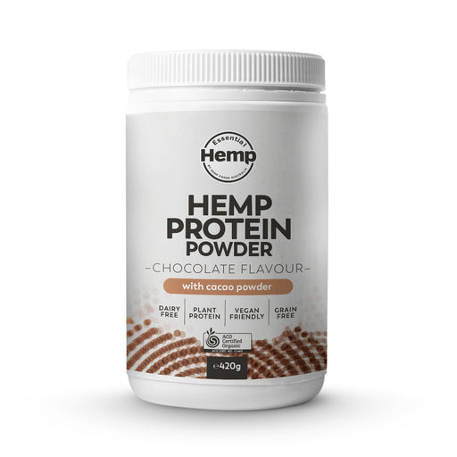 HEMP FOODS AUST Hemp Protein Chocolate 420G - Go Vita Burwood