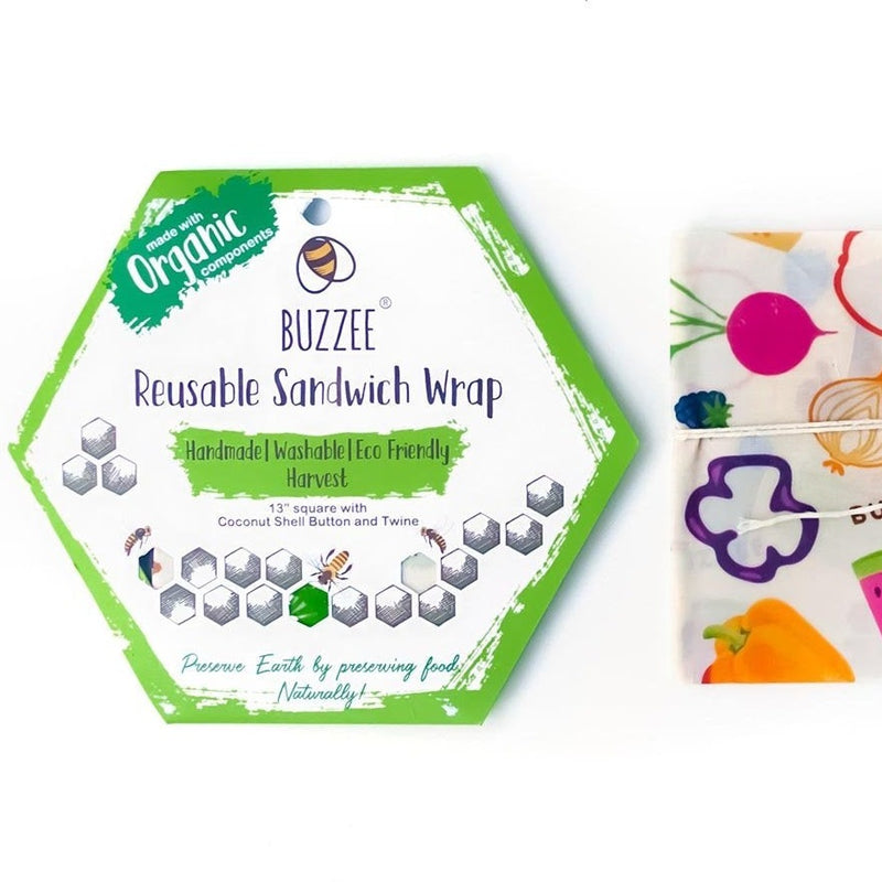 BUZZEE Reusable Sandwich Wrap - Go Vita Burwood