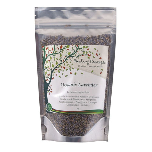 HEALING CONCEPTS Organic Lavender Tea 50g - Go Vita Burwood