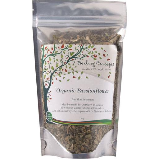 HEALING CONCEPTS Organic Passionflower Tea 40g - Go Vita Burwood